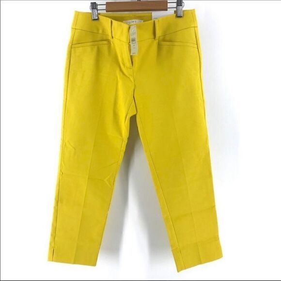 NWT LOFT Riviera Cropped Pant $70‎ - Picture 1 of 7